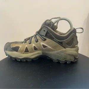 Merrell Mens Motovator Mid Hiking Trail Athletic Boot Shoe Lace Up Size 9 Khaki Amazon.com | Merrell Men main image 4